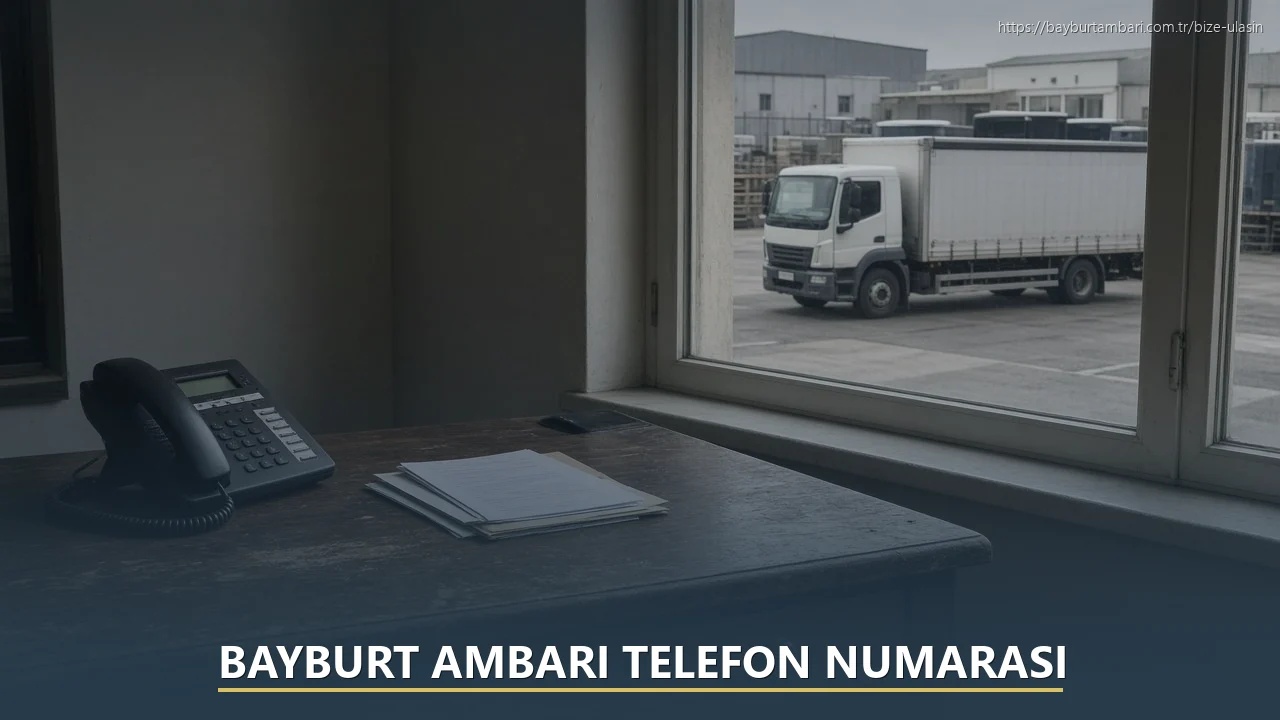 Bayburt Ambarı Telefon Numarası